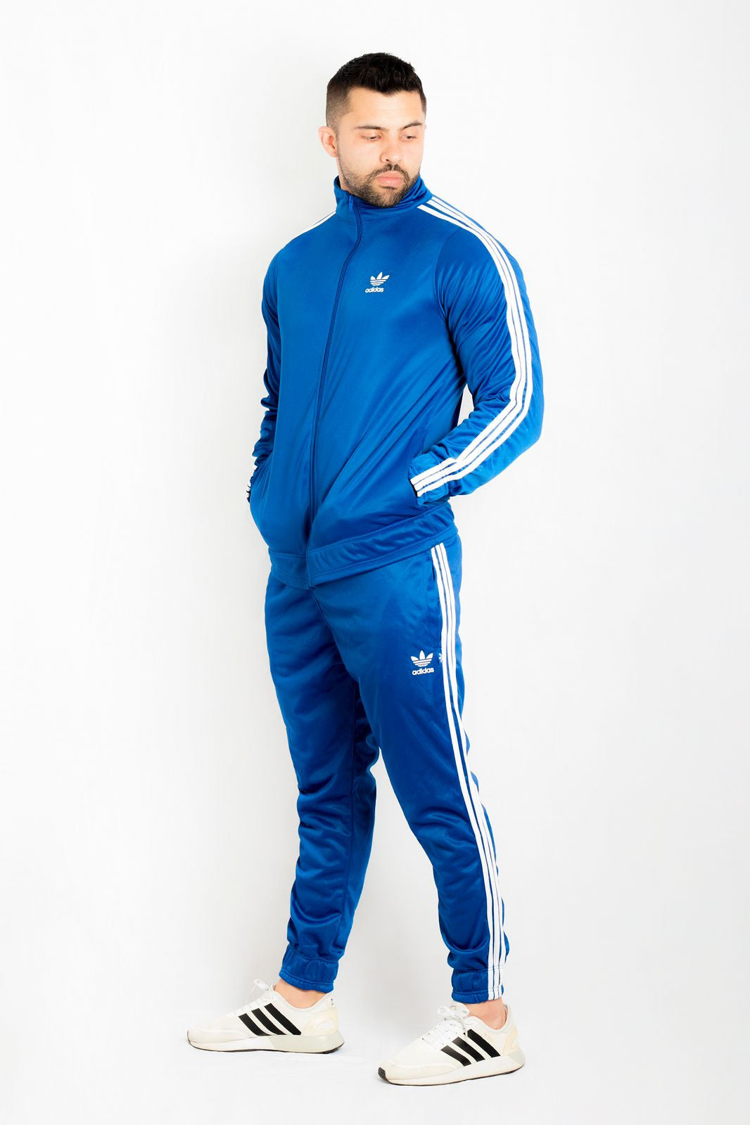 Conjunto Adidas Hombre Azul Rey - SUDADERA