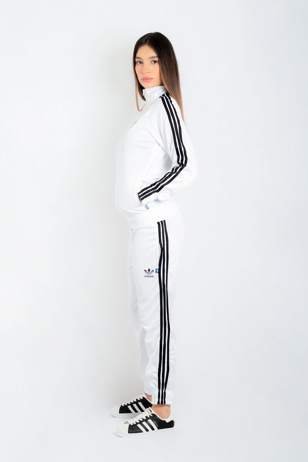 Conjunto Adidas mujer blanco - SUDADERA