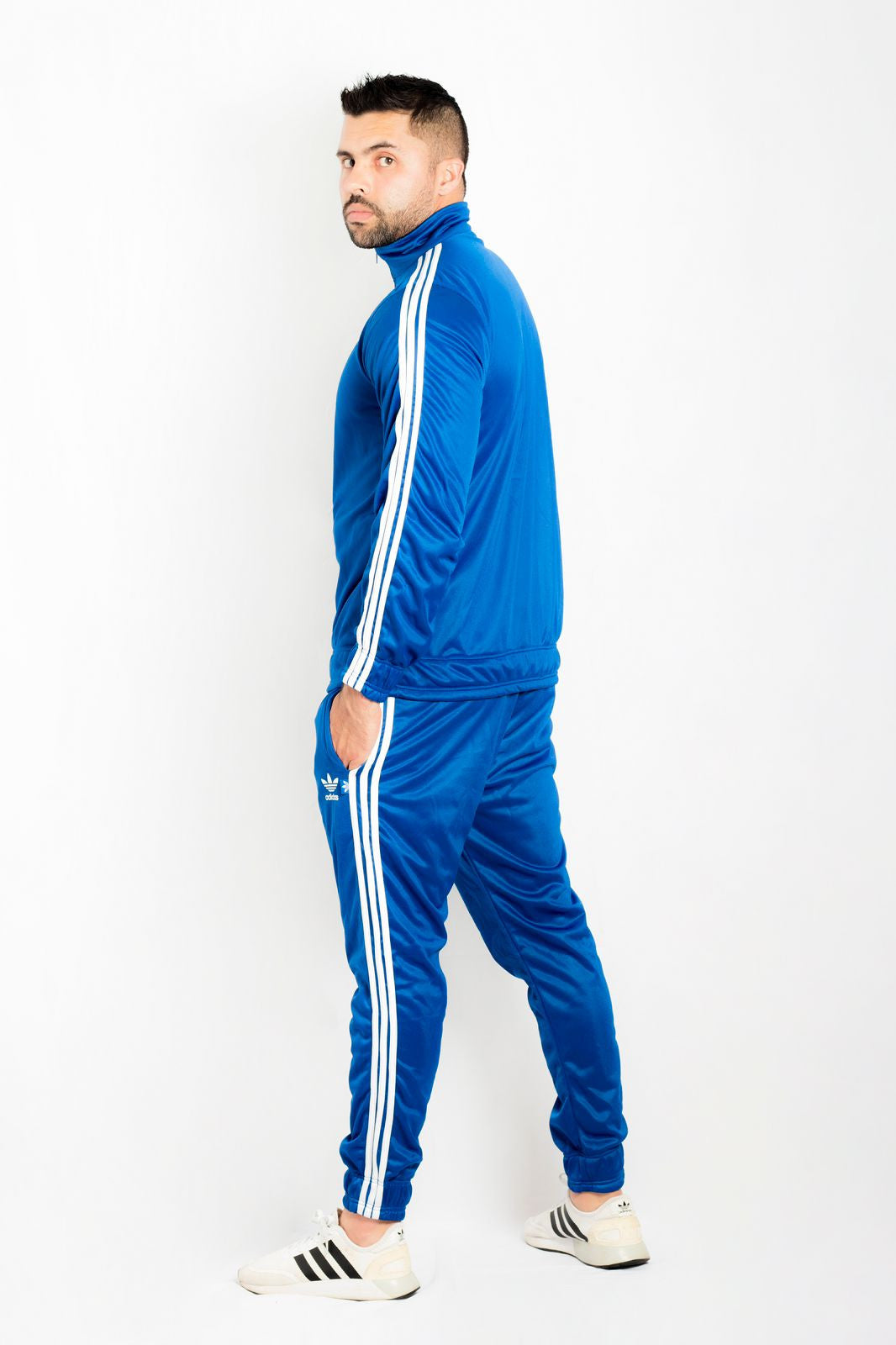 Conjunto Adidas Hombre Azul Rey - SUDADERA