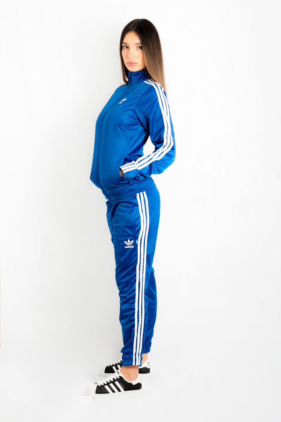 Conjunto Adidas mujer azul rey - SUDADERA