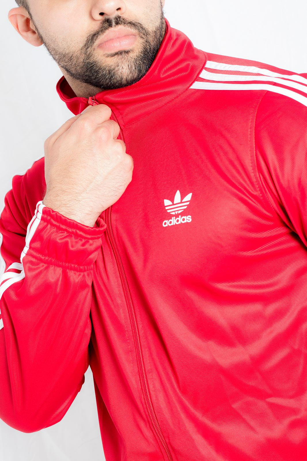 Conjunto Adidas Hombre rojo - SUDADERA